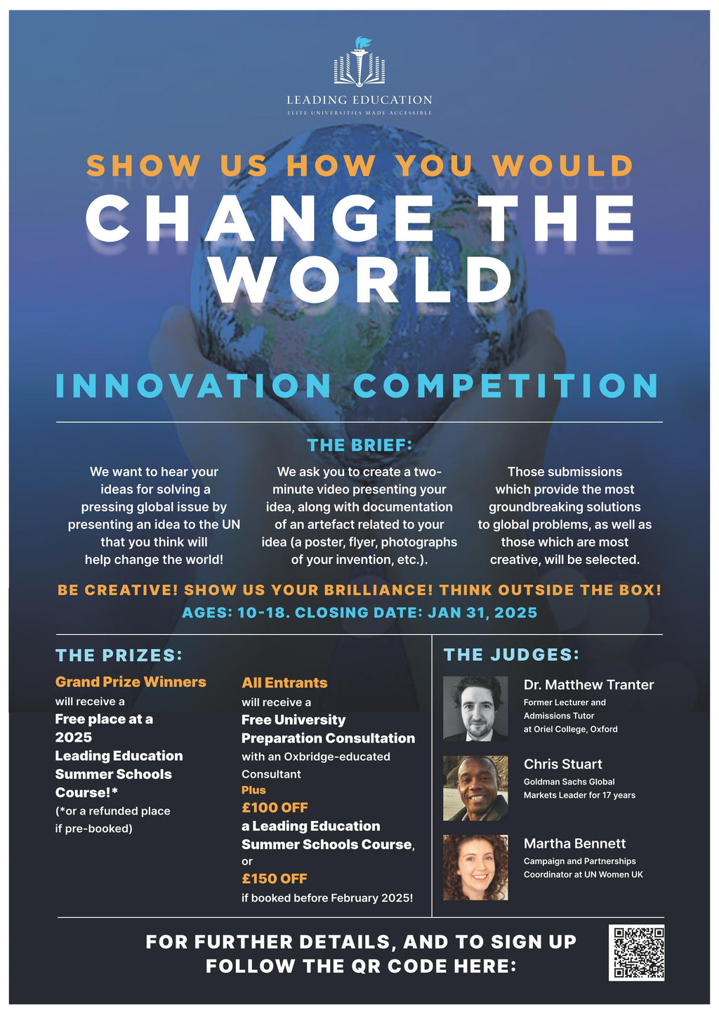 Competitie Inovatie (10 - 18 ani) - Leading Education - Anglia