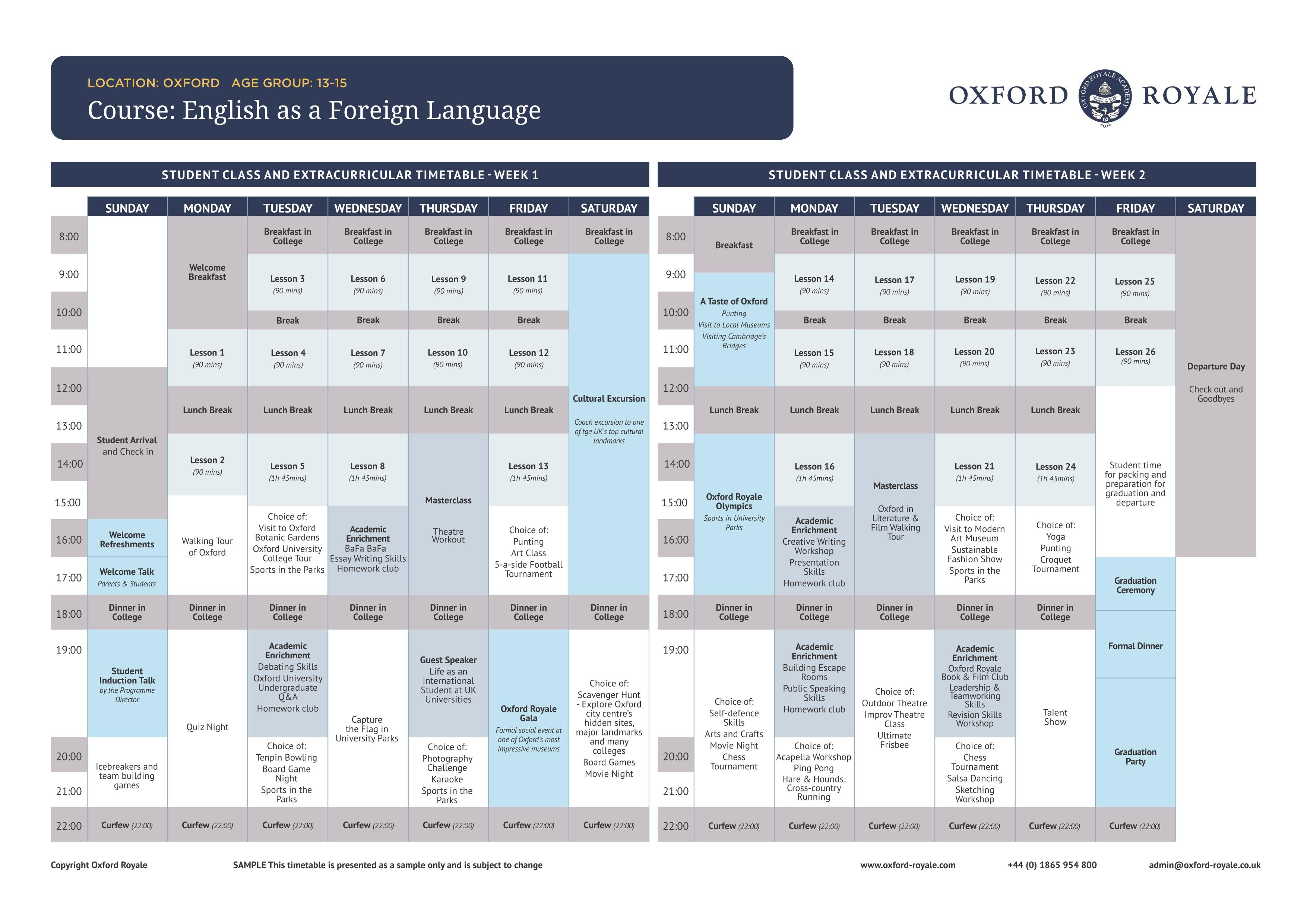 Tabara engleza 13-15 ani, Oxford University, Anglia - IVI Romania 15