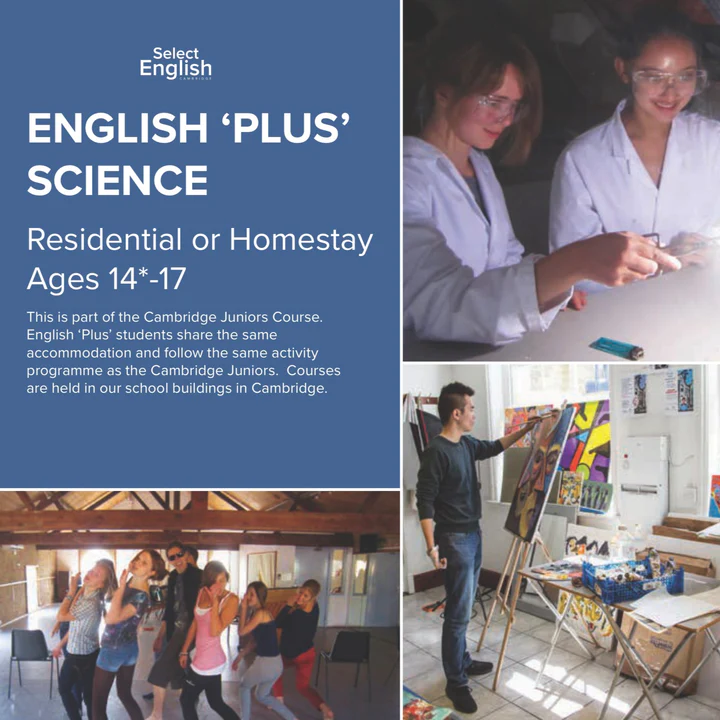 Tabara engleza si stiinte pentru elevi de 14-17 ani la Cambridge, Anglia - IVI Romania 2