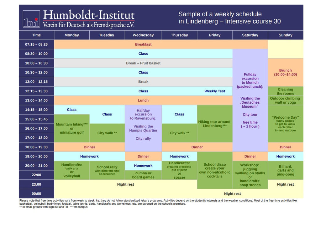 Tabara Germana (13 - 17 ani) - Lindenberg - Germania
